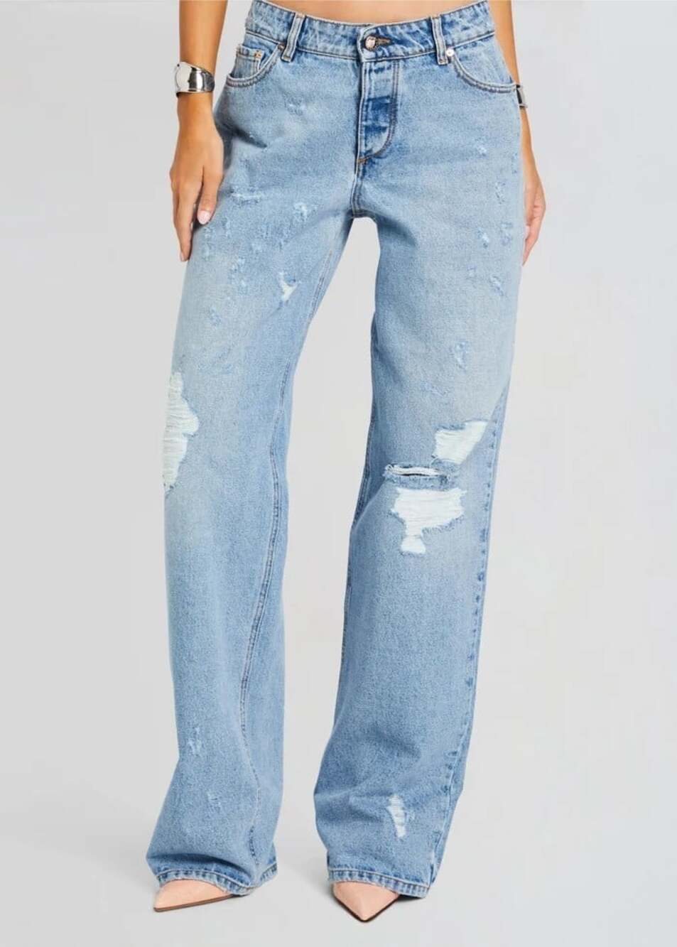 Retrofete Ophir Blue Jeans 30 NWT $328